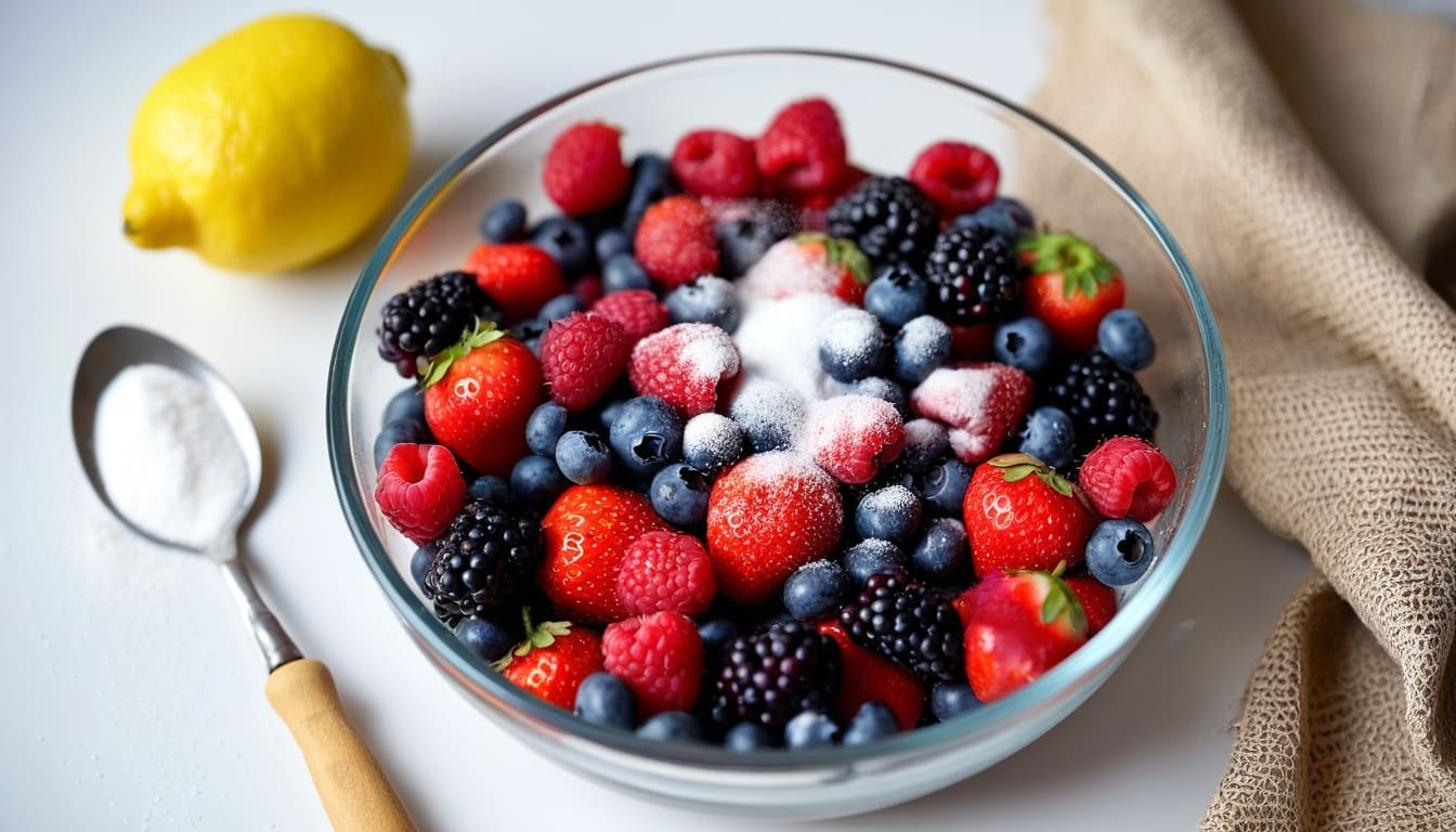 Summer Berry Crumble Recipe with Fresh Fruit 3 Summer Berry Crumble Recipe with Fresh Fruit 3